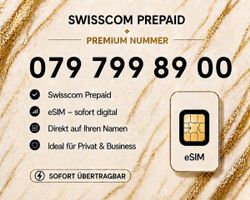 Swisscom Prepaid Premium Nummer