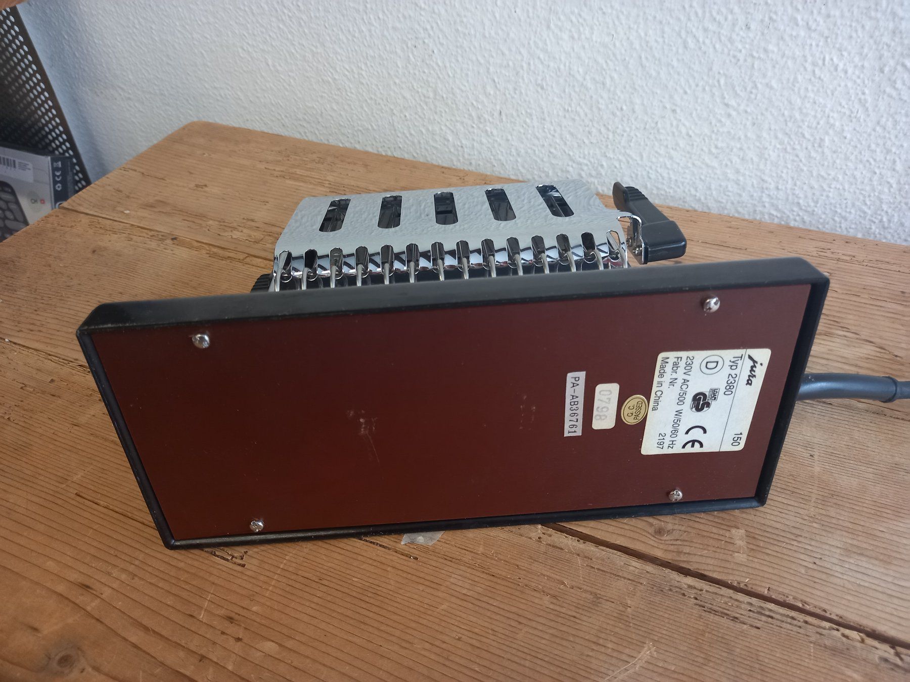 Jura Appareils de cuisine: Jura Toaster – D'occasion à Prez-vers-Siviriez par Monija70 8