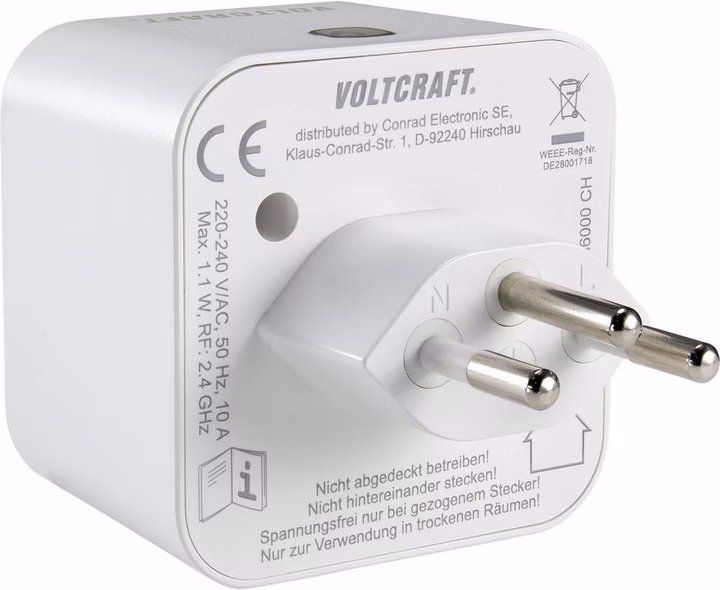 Spine: Voltcraft SEM6000 CH - Energiekosten-Messgerät – Usato da Morlon venduto da zz99 1