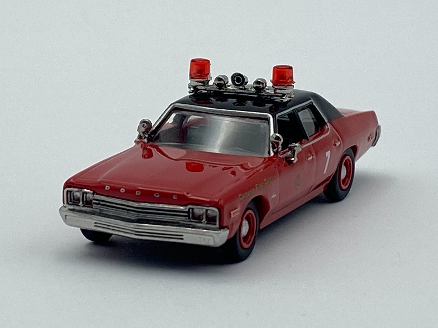 Brekina Modellini d'auto: Brekina 18157 1:87 Dodge Monaco Chicago Fire – Nuovo e nell'imballaggio originale da Neukirch an der Thur venduto da MoBa-Artikel