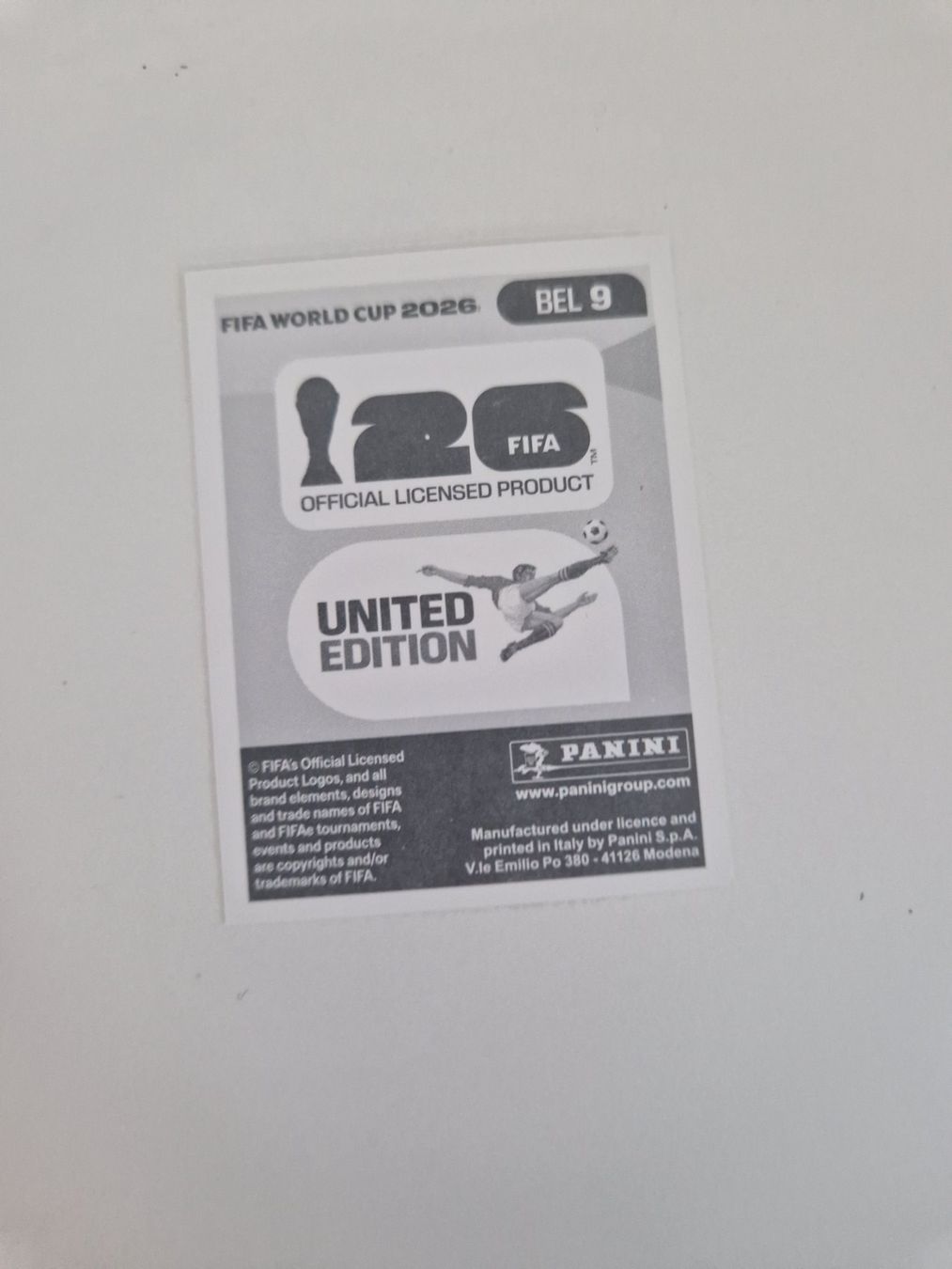 Panini Sammelbilder & Trading cards: Panini Sticker BEL9 – Neu (gemäss Beschreibung) aus Stüsslingen von white_angel86 1