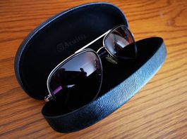 Lunettes Acuitis Aviator noires & chrome