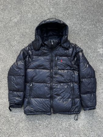 Polo Ralph Lauren Gorham Glossy Down Jacket Navy M
