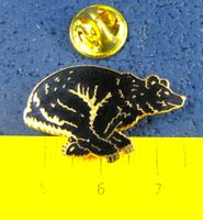 RASENDER BERNER BÄR PIN ENAMEL GOLDIG