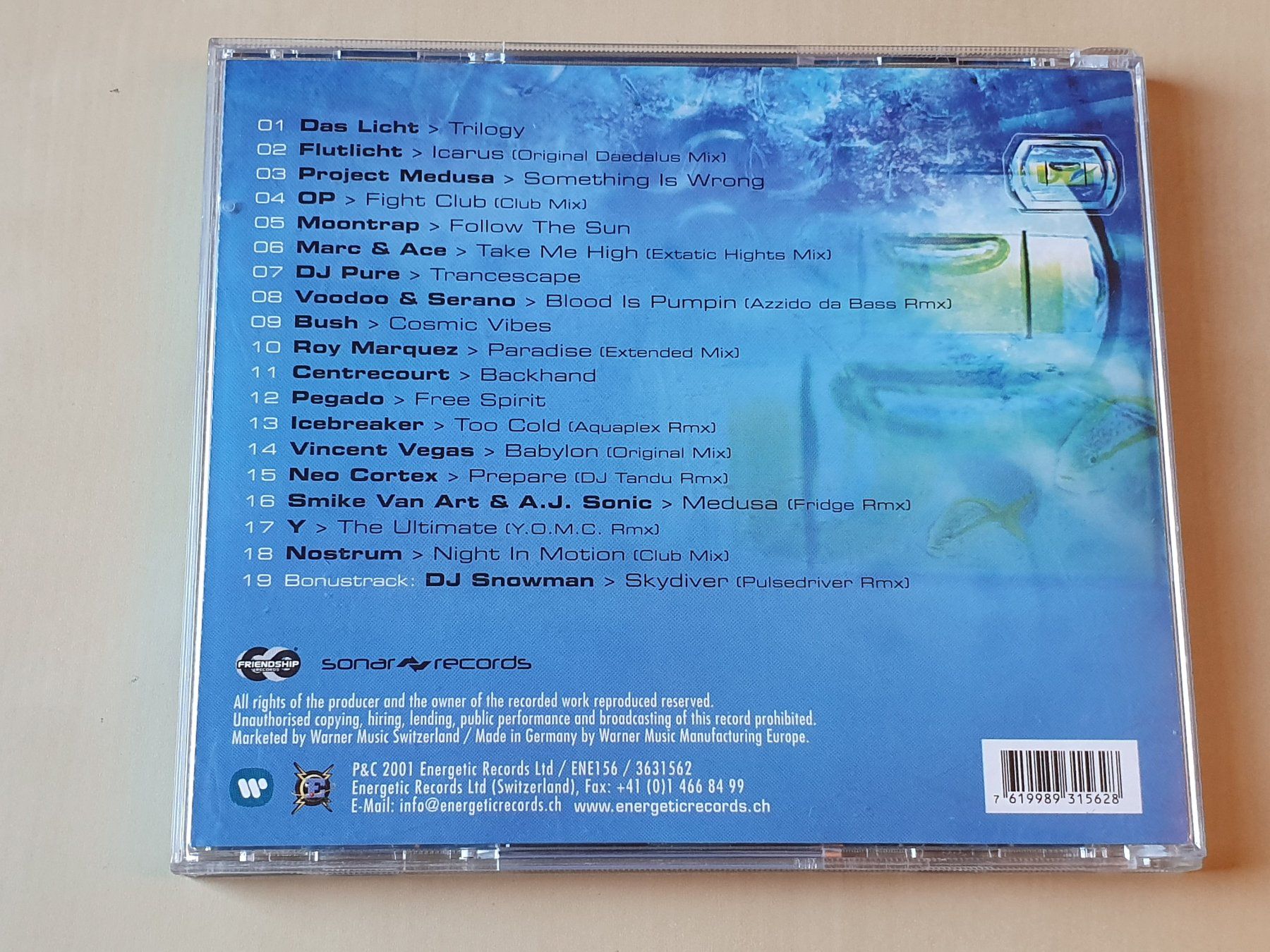 CD: DJ Snowman Sky Diver the Second Life – Usato da Stansstad venduto da collectorsshop 1