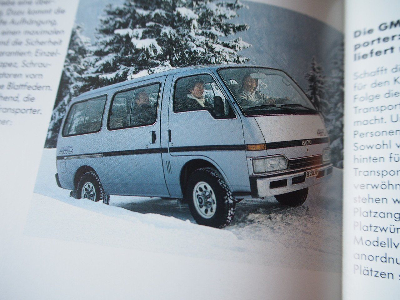 Isuzu Documenti: ISUZU Pressemappe 1987 – Usato da Zofingen venduto da sosalinos01 8