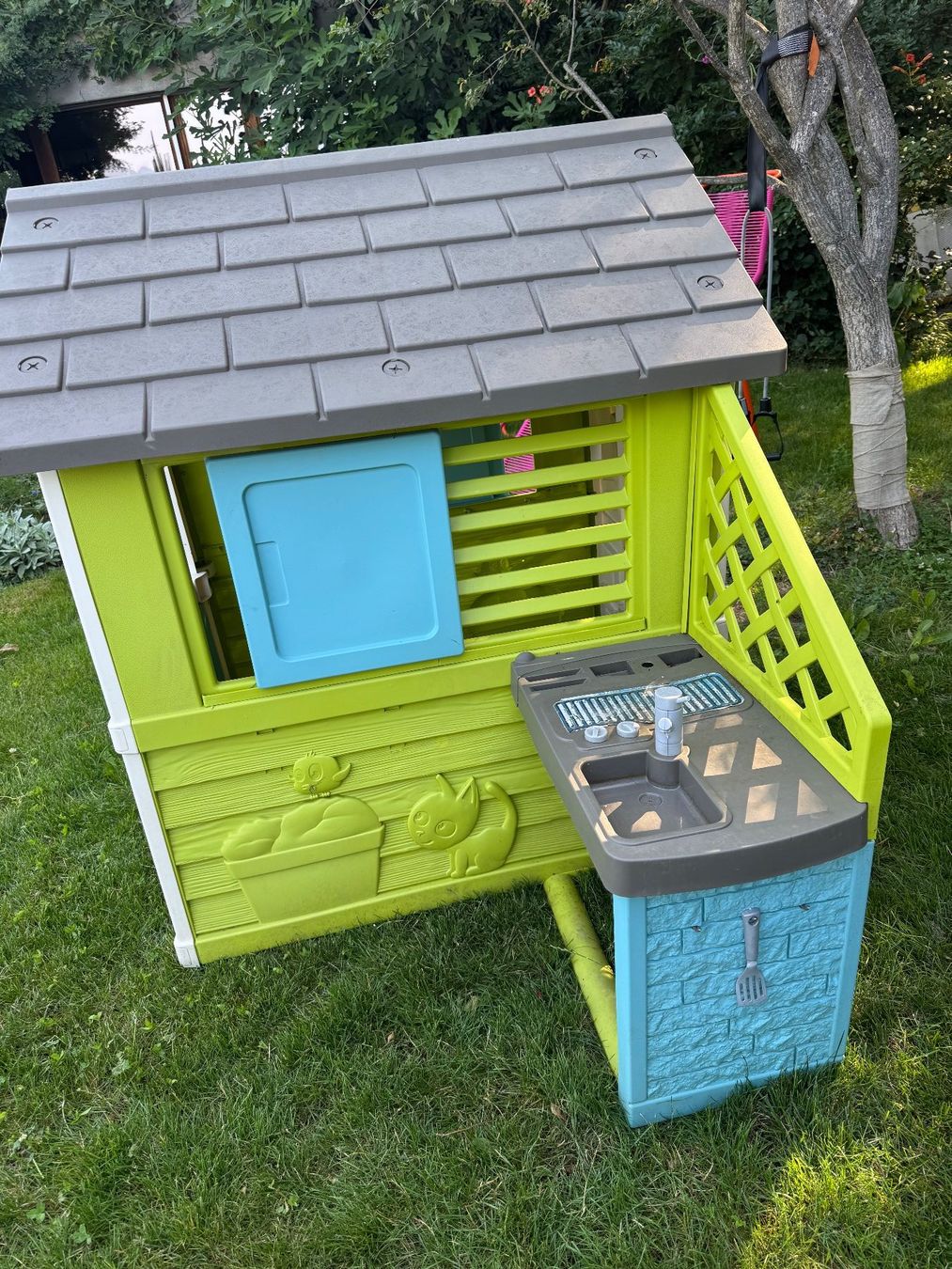 Smoby Casette per bambini: Smoby Garten Spiel Haus – Usato da Chur venduto da flamingo2013 1