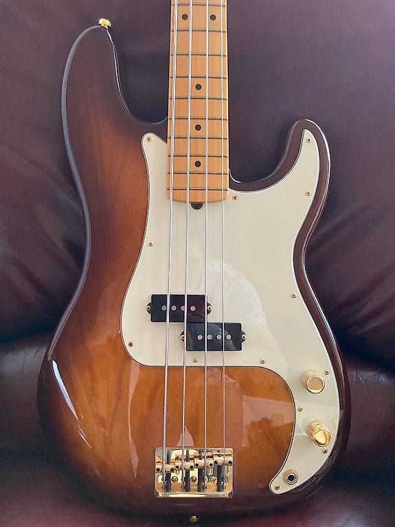 Fender Strumenti musicali: Fender 75th Anniversary Precision Bass | Édition Limitée| US – Usato da Carouge GE venduto da gui_5gtn 2