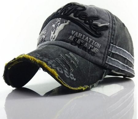 Schwarze Rebel Sport Kappe Casquette Black Rebel Sport