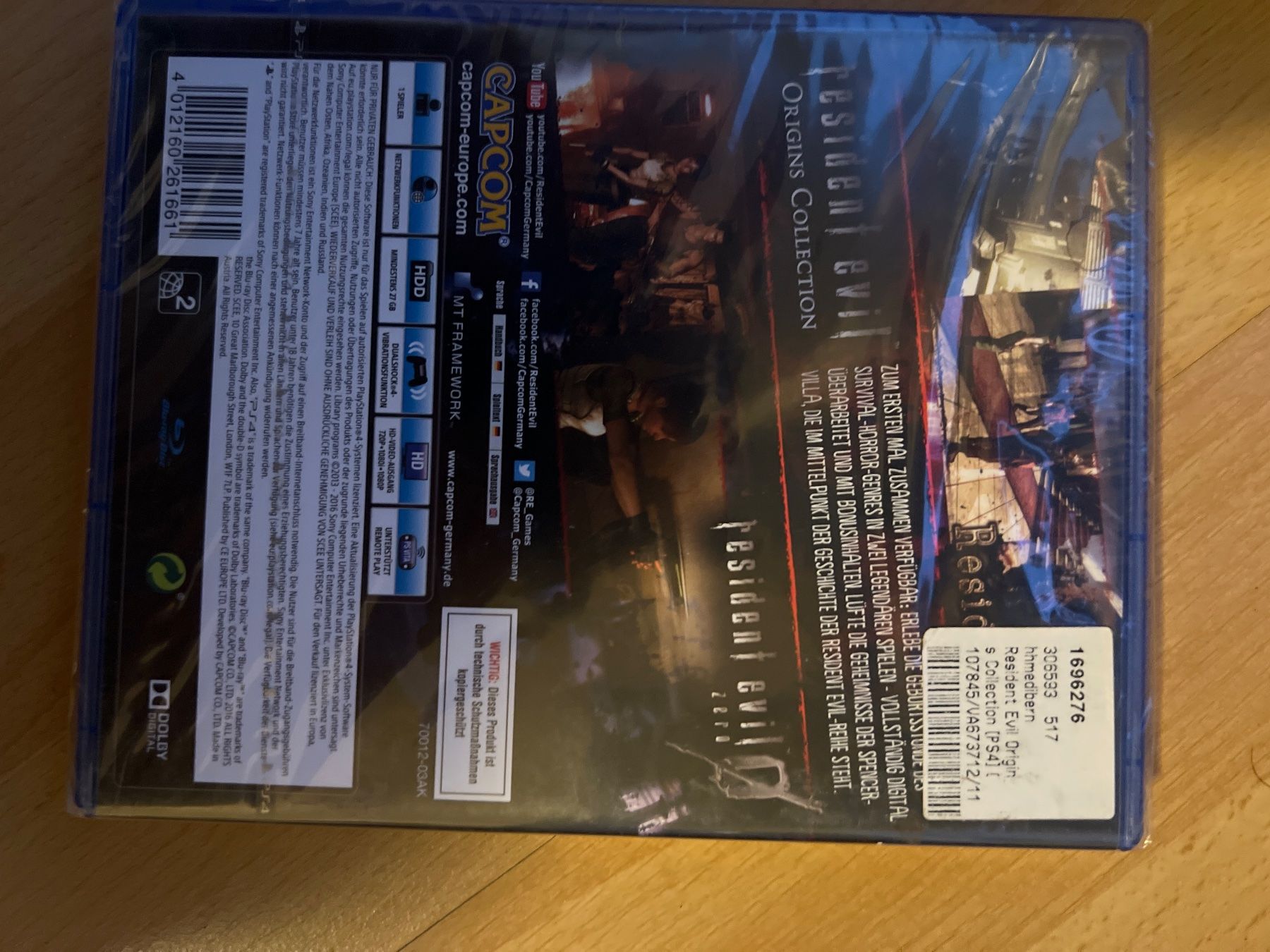 Sony Spiele: Resident Evil Origins Collection ps4 new – Neu und originalverpackt aus Luzern von ema_5dkl 1