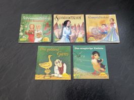 5x Pixi - Märchen „ Das neugierige Entlein,Schneewittchen et