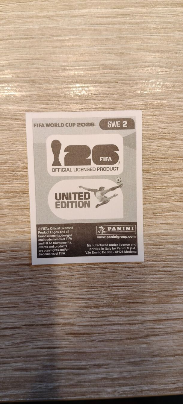 Panini Sammelbilder & Trading cards: FIFA World Cup 2026 / SWE 2 – Neu (gemäss Beschreibung) aus Plan-les-Ouates von col_vq9g 1