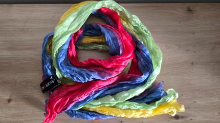 🆕️ Silkroad Seidenschal - Crinkle - Knitterlook