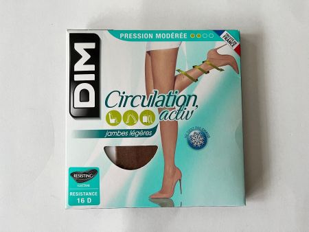 Strumpfhose Circulation activ,  DIM, Gr. 2 (M),  Farbe Jour