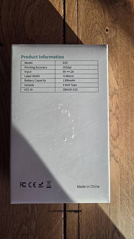 Stampanti: Mini-Sticker-Drucker – Usato da Langnau b. Reiden venduto da cherminator99 2