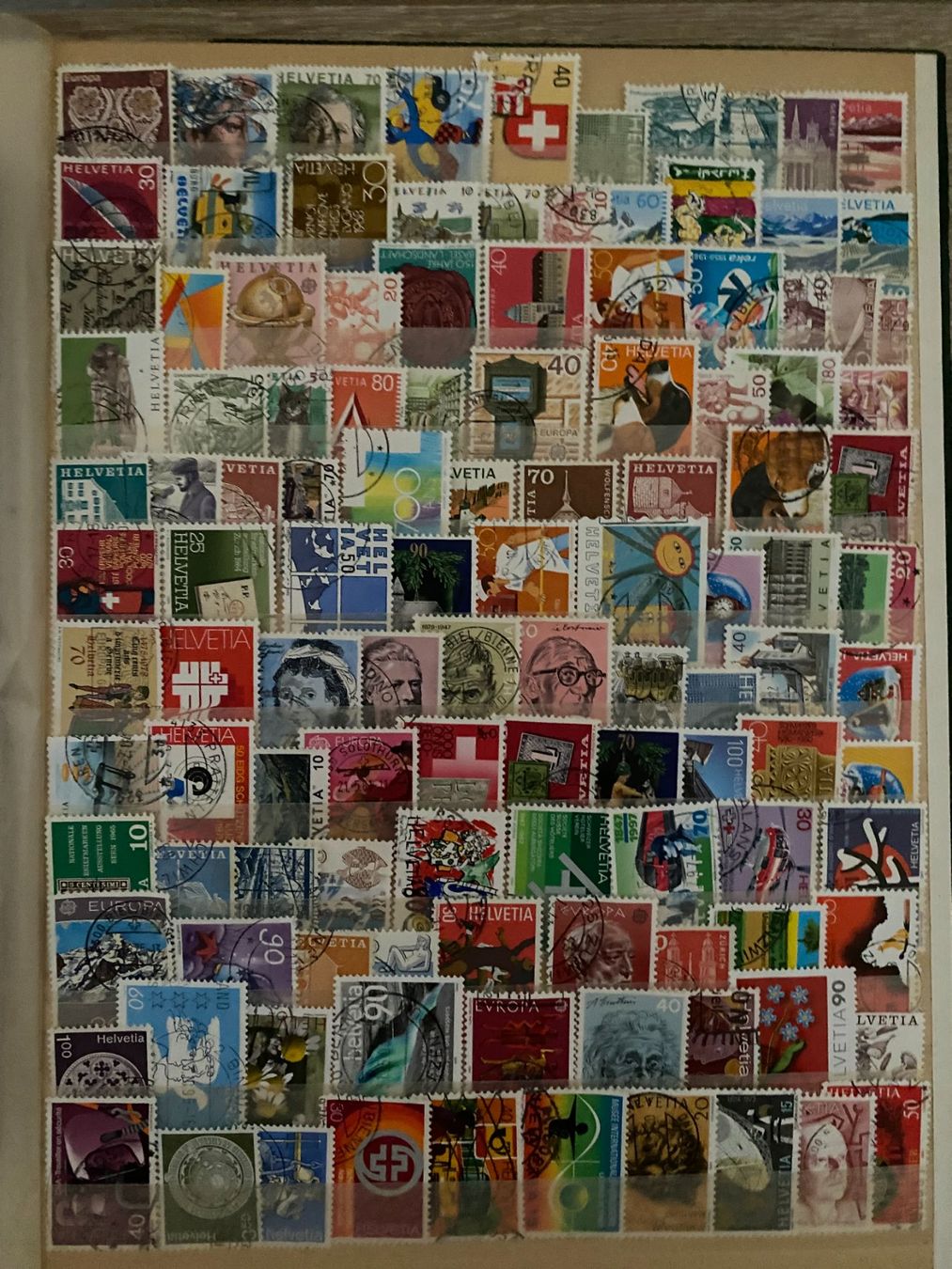 Tutti i francobolli: Briefmarken Sammlung Helvetia 120 stuck – Usato da matten b. interlaken venduto da jfran17