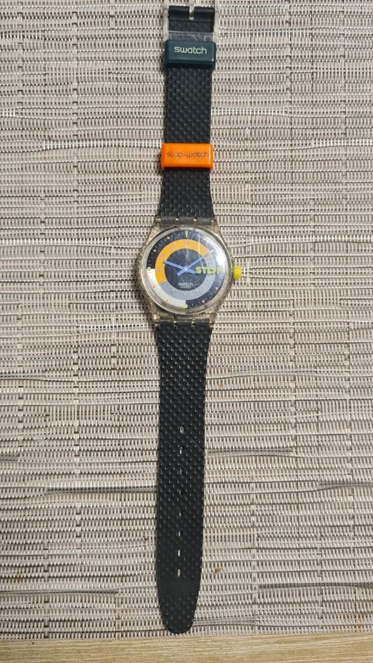 Swatch Orologi: Swatch Stop Swatch (SSK100) COFFEE BREAK – Usato da Sonceboz-Sombeval venduto da michael.l
