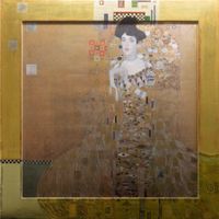 Gustav Klimt - Adele Bloch-Bauer I (Kunstdruck)