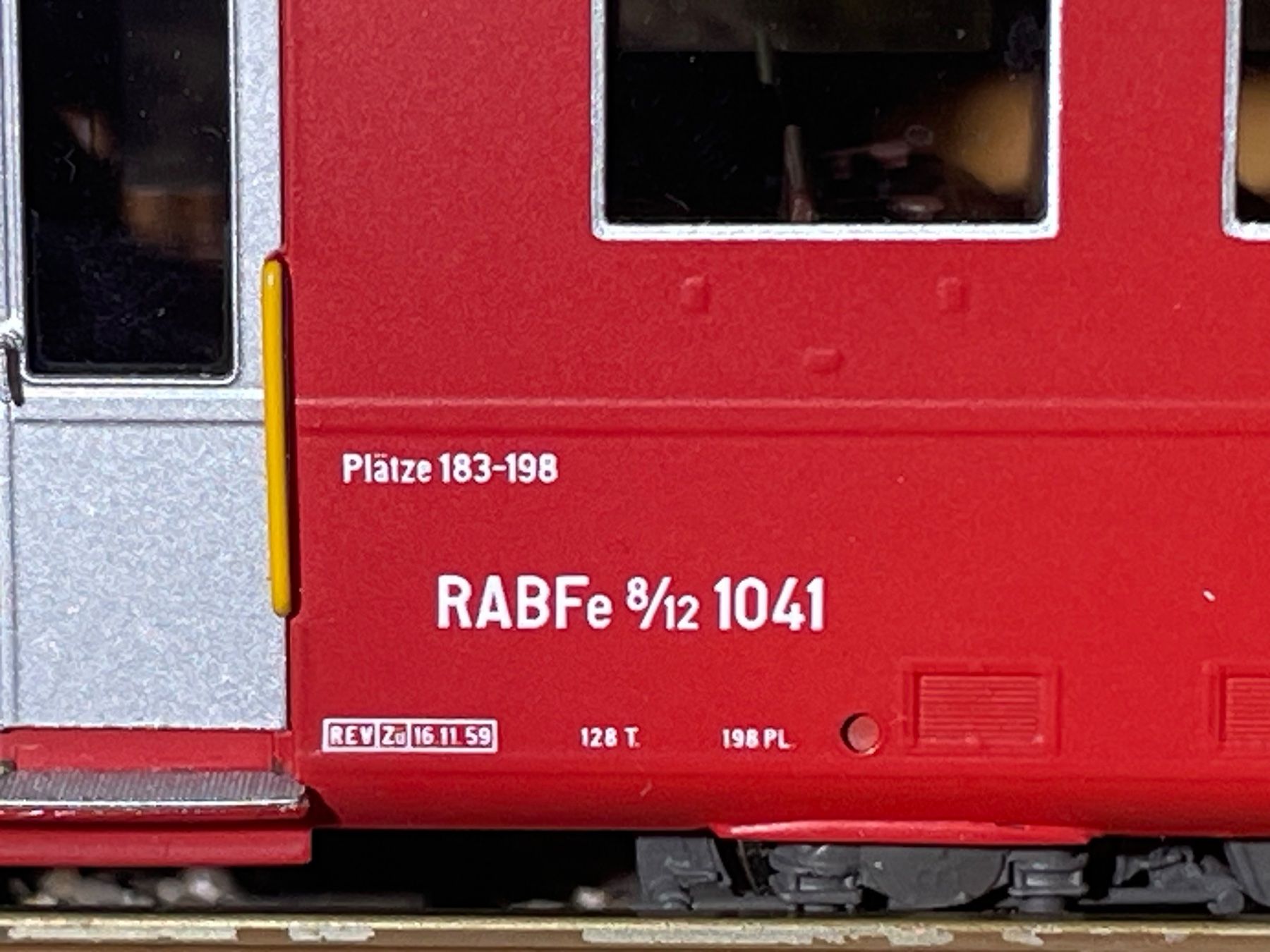 Lemaco Modellini di ferrovie: Lemaco RABFe 8/12, Betr. No.1041 – Usato da Krummenau venduto da ferrotech 5