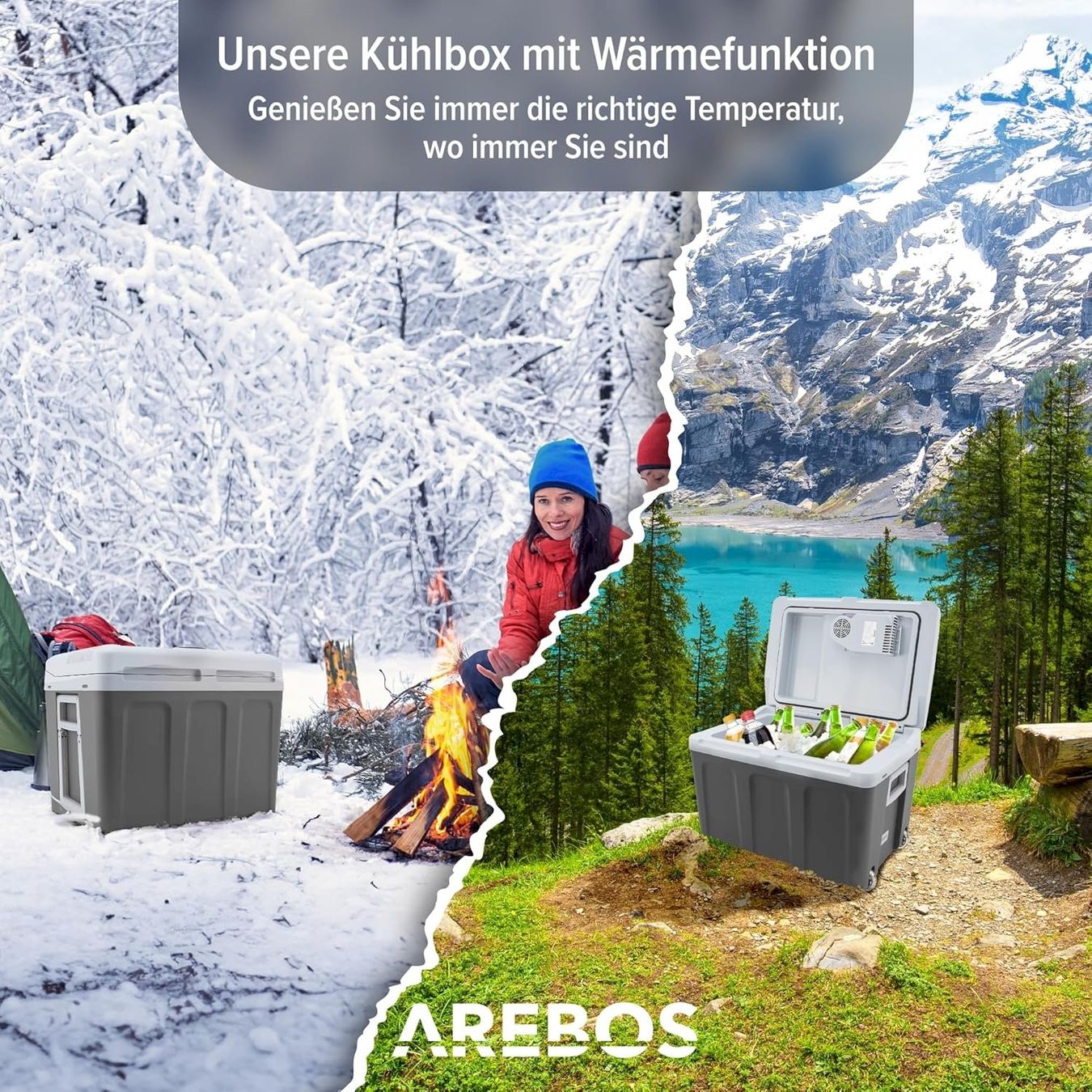 Kühlschränke & Kühlen: AREBOS Kühlbox 40L Anthrazit – Neu und originalverpackt aus Bottighofen von zaap 2