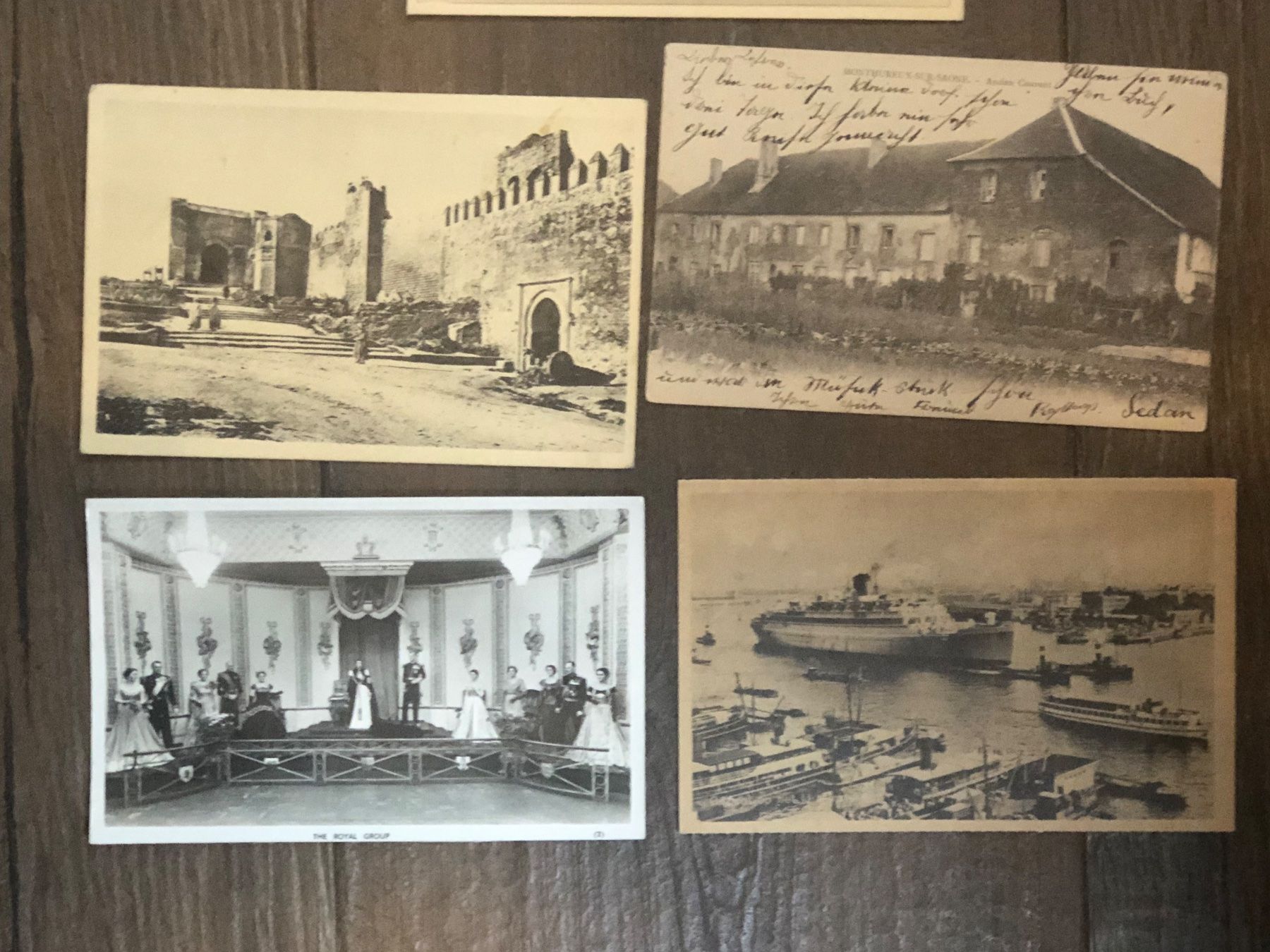 Alle Briefmarken: Madame TUSSAUD + 6 weitere exotische Ansichtskarten – Gebraucht aus Lufingen von Rac0 1