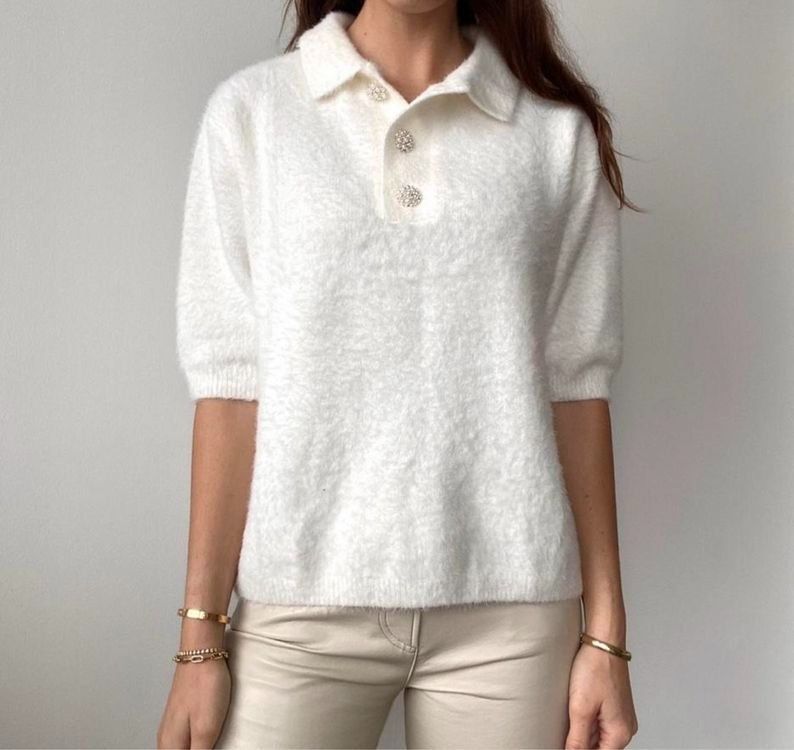 H&M Pulls & Sweat-shirts: Pullover mit Knöpfen – D'occasion à langenthal par rundholz7