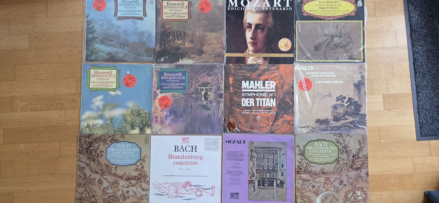 Schallplatten: 76 LP Sammlung: Bach, Brahms, Mahler, Mozart,... – Gebraucht aus Steinhausen von SwissDaddy