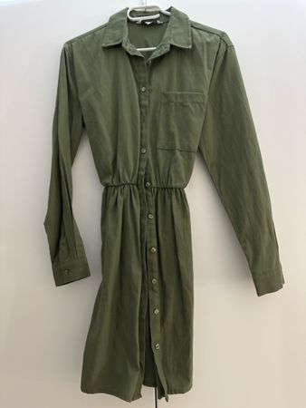 Hemdkleid Khaki Gr. M