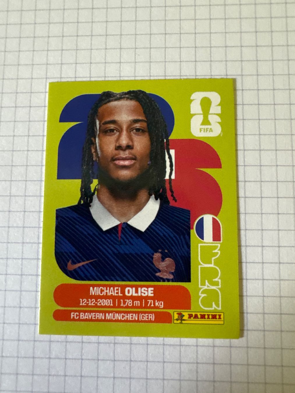 Panini Carte collezionabili: Panini Sticker WM 2026, FRA 14 Michael Olise – Nuovo (secondo la descrizione) da Winterthur venduto da mathis-spielsteine