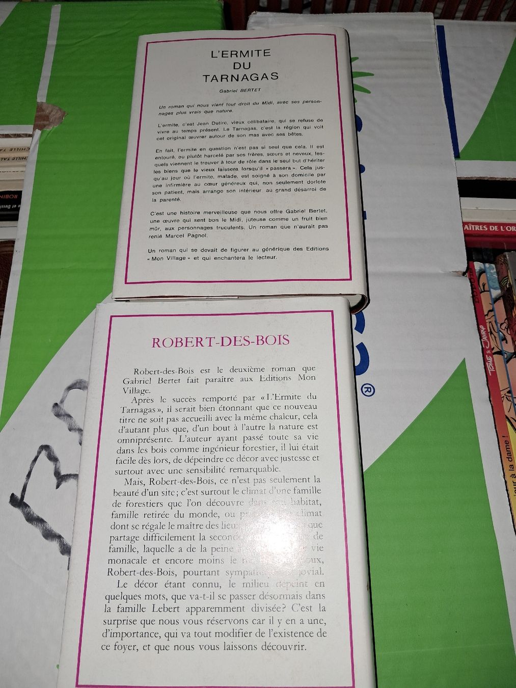 Bücher: Lot de 2 livres de Gabriel Bertet – Gebraucht aus Le locle von juliensaran 1