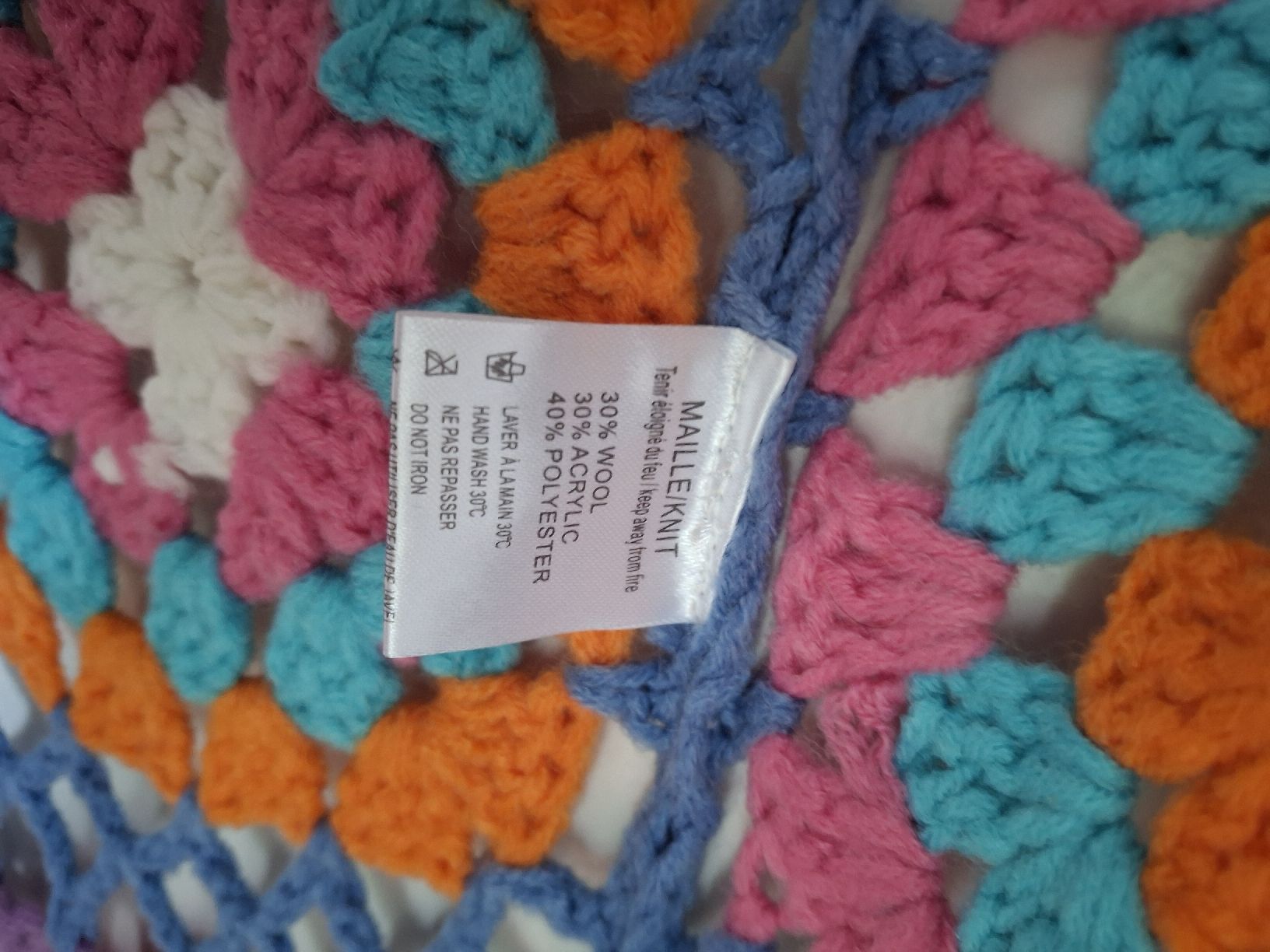 Gilet & Giacche: Long gilet en crochet TU – Usato da Lausanne venduto da Cognitia 2