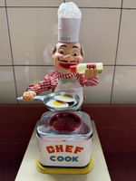 Vintage Yonezawa CHEF COOK Blechspielzeug - Made in Japan