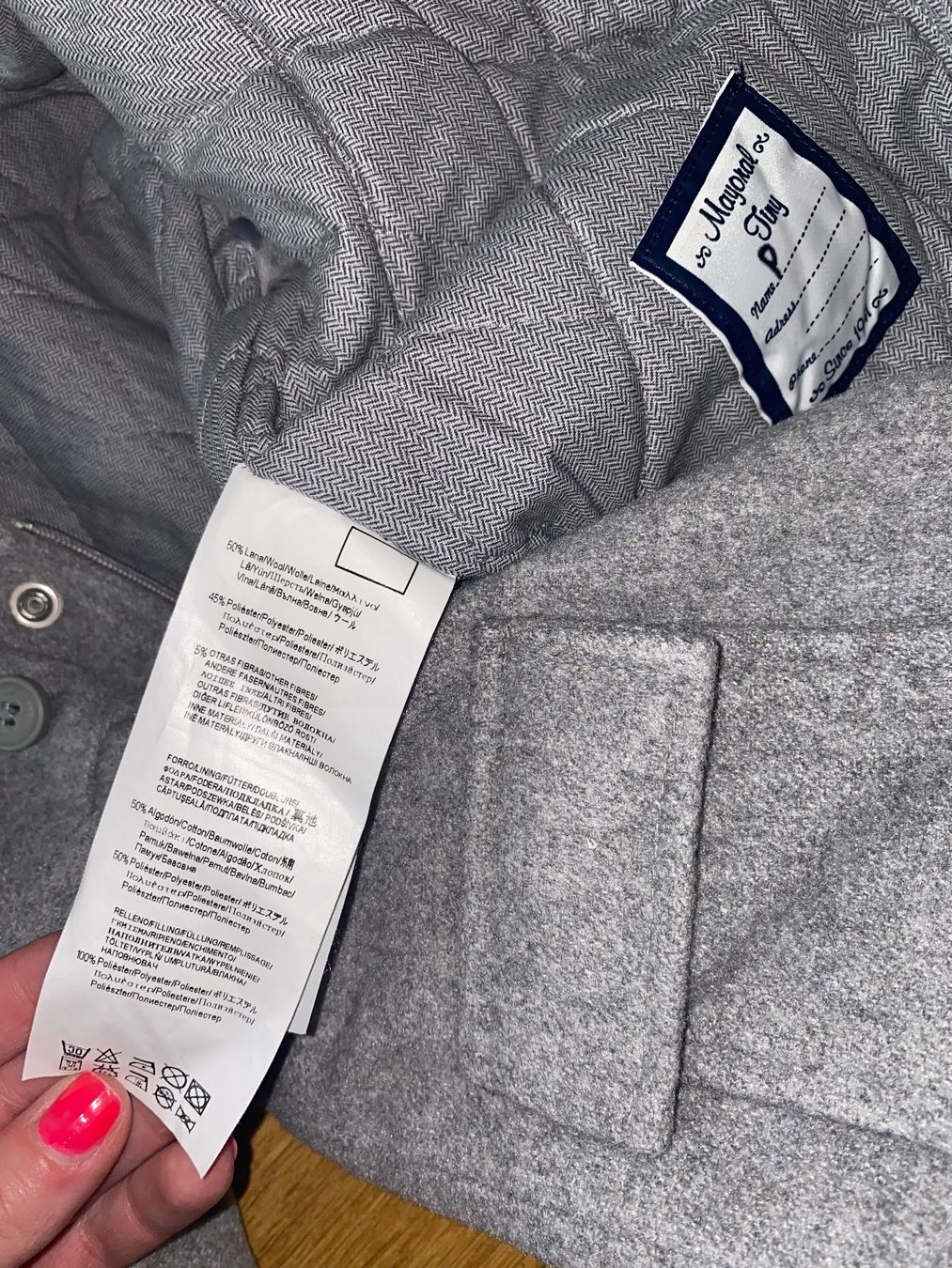 Giacche & Cappotti: Winterjacke Gr. 74 Wolle – Nuovo (secondo la descrizione) da Bern venduto da Elisa64 4