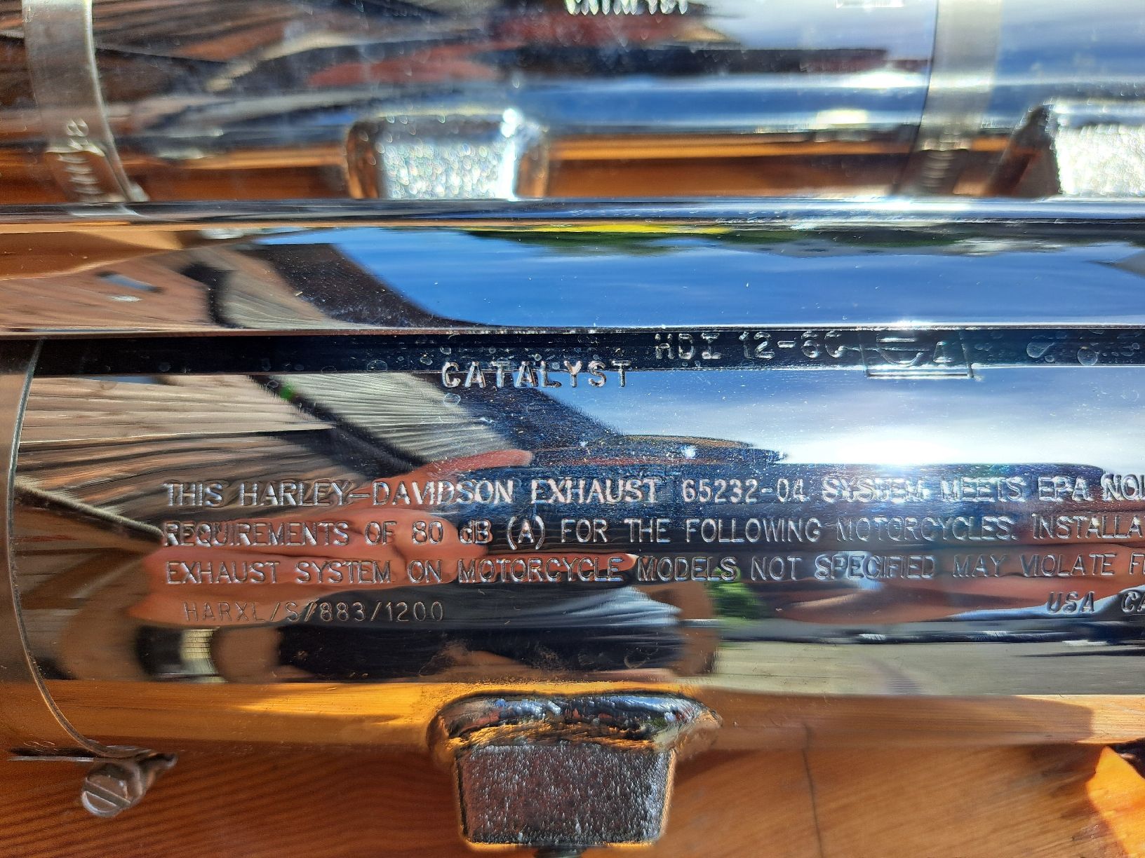 Harley-Davidson Sistemi di scarico: Harley-Davidson Sportster Orginal Auspuffe  – Usato da Jona venduto da Crazy_l 2