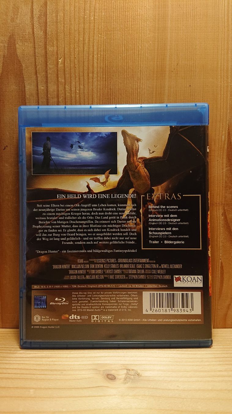 Tutti i DVDs: THE FIRE DRAGON CHRONICLES Blu-Ray – Usato da Wilderswil venduto da Exebub 1