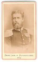Fotografie Prinz Leopold von Hohenzoller