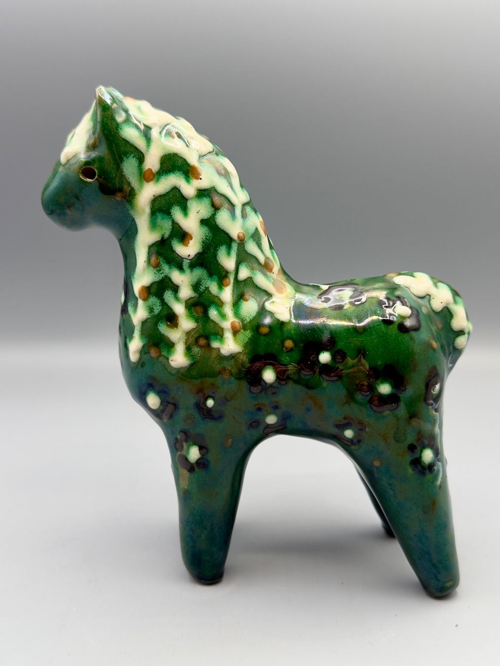 Sculture & Statue: Pferd Ueli Schmutz Keramik – Usato da Ueberstorf venduto da Brocandi 3