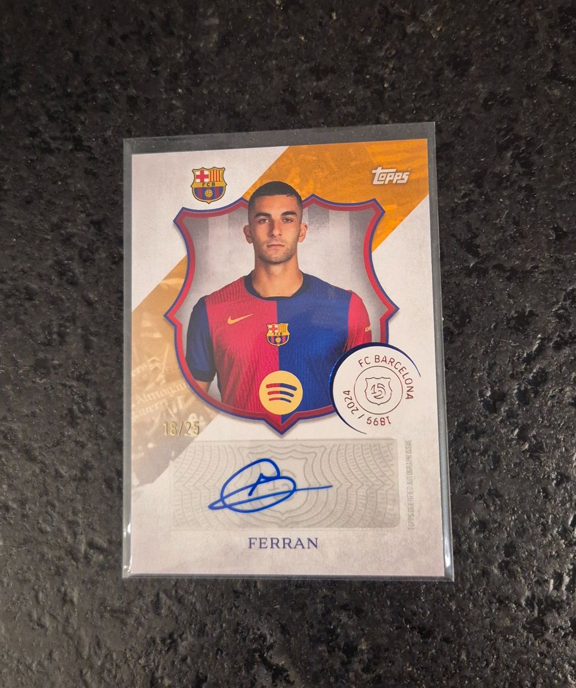 Topps Carte collezionabili: Ferran Torres /25 Autogramm - Barcelona - Topps – Nuovo (secondo la descrizione) da Burg AG venduto da Danoe