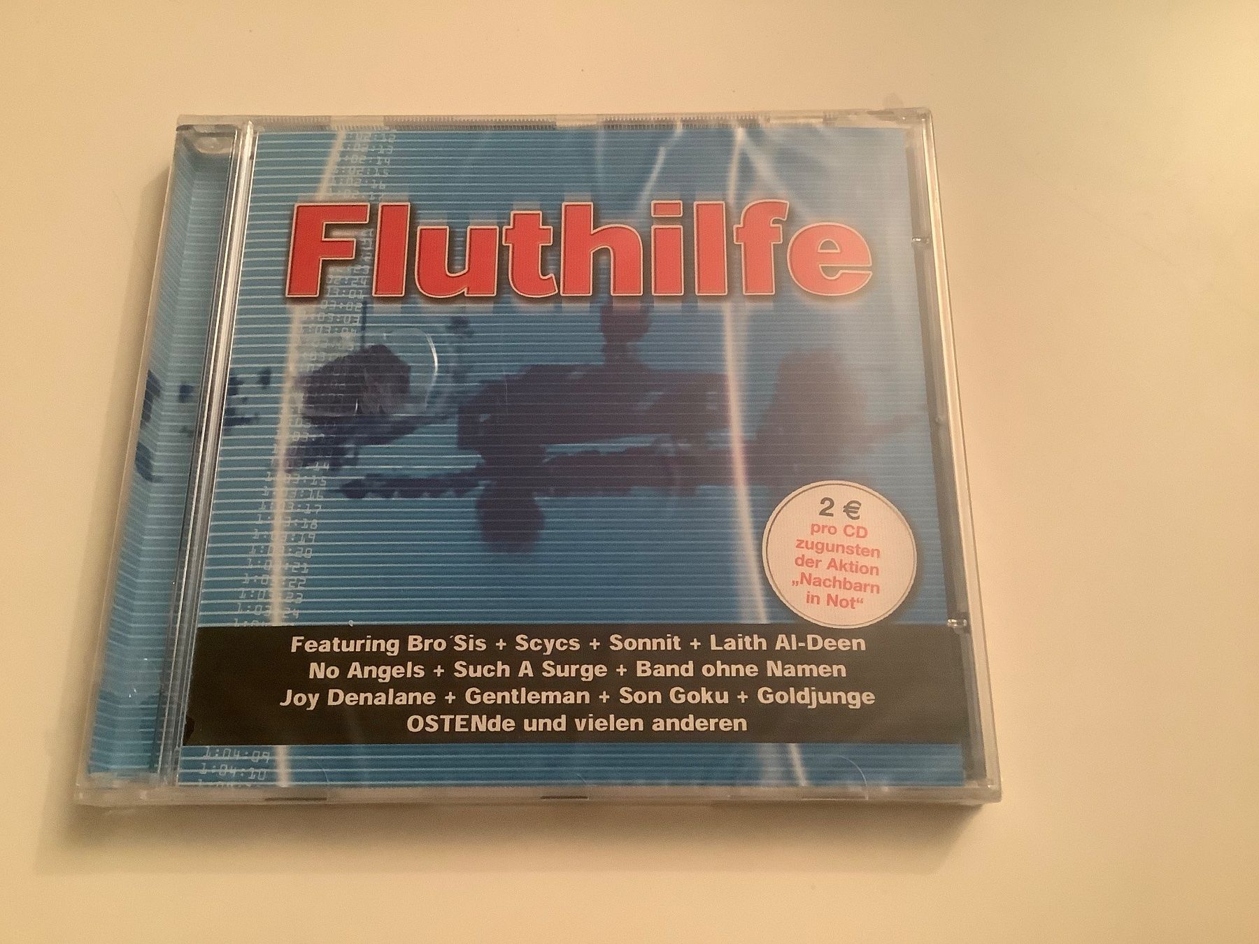 CD: Fluthilfe / 2002 / Originalverpackt – Nuovo e nell'imballaggio originale da Dübendorf venduto da Troll_88