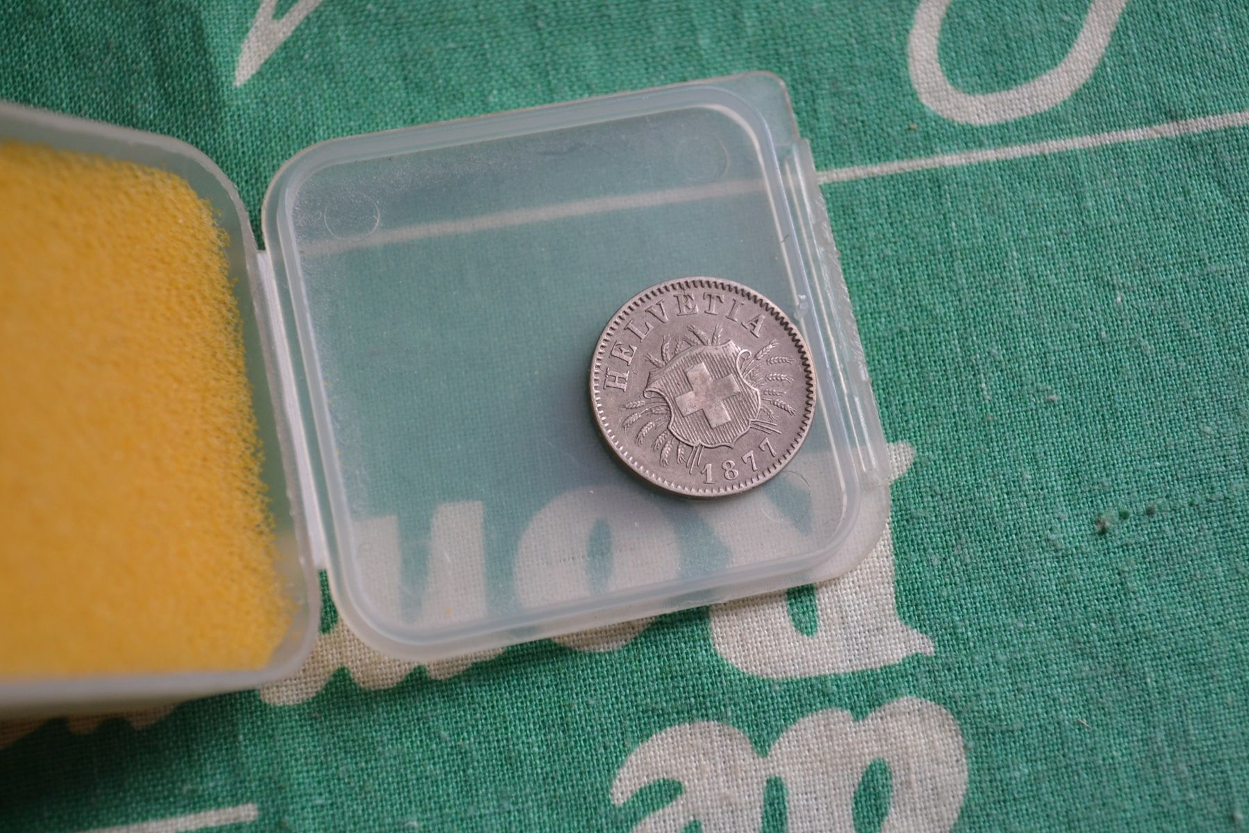 Tutti le monete: 5 Centimes 1877 Rare – Usato da Renens VD venduto da Doidefee 2