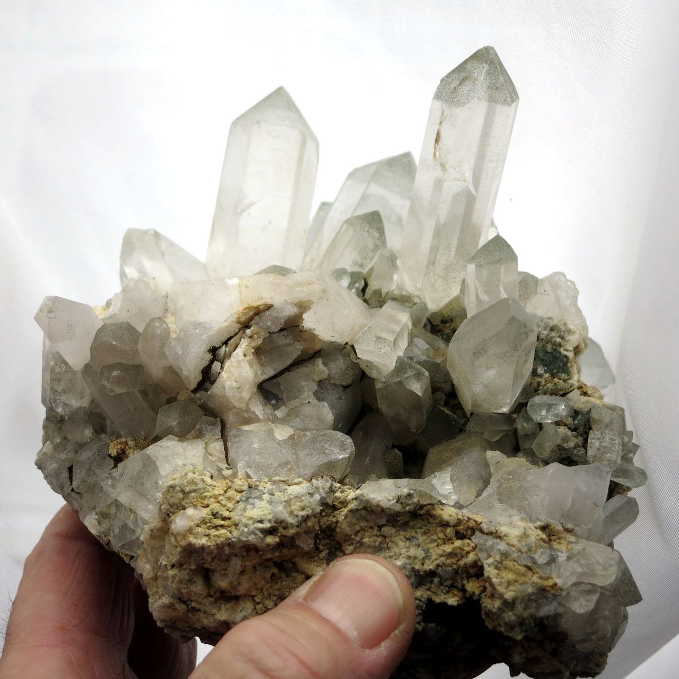 Minerali & Pietre curative: Prächtige Quarzstufe, Eigenfund, Uri – Nuovo (secondo la descrizione) da Steinhausen venduto da Kristall022 8