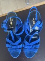 Saint Laurent Sandalen Blau Groesse 37 gebraucht
