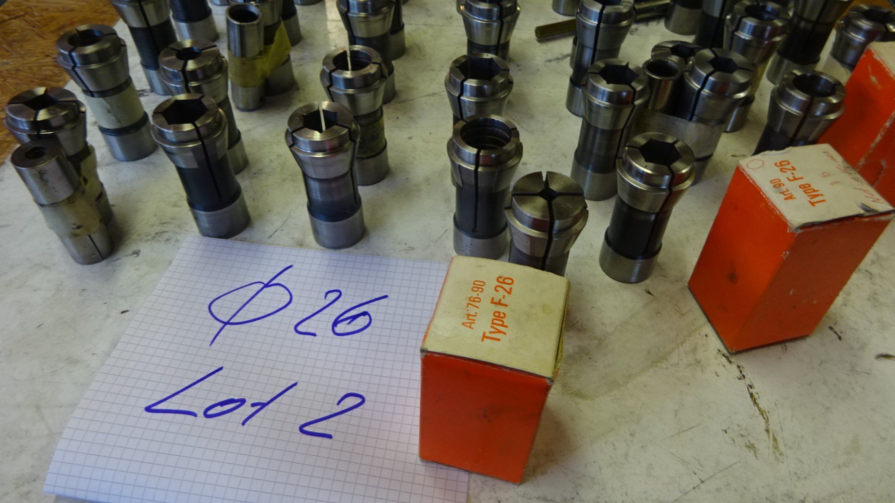 Alle Werkzeuge: F Spannzangen D 26 / Lot 2 – Gebraucht aus Münchenstein von fransch
