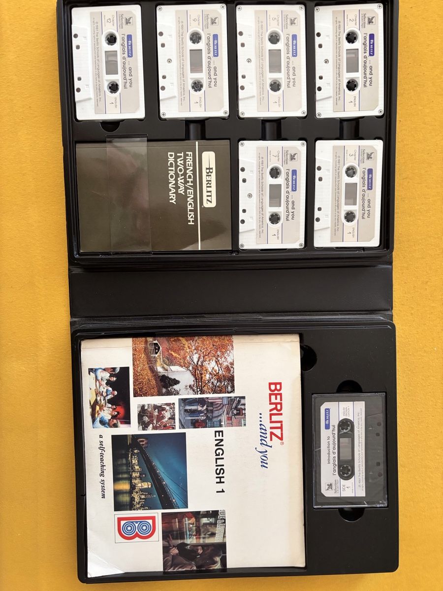 Kompaktkassetten: Cours d’Anglais sur cassettes – Gebraucht aus Montmelon von Copain 1