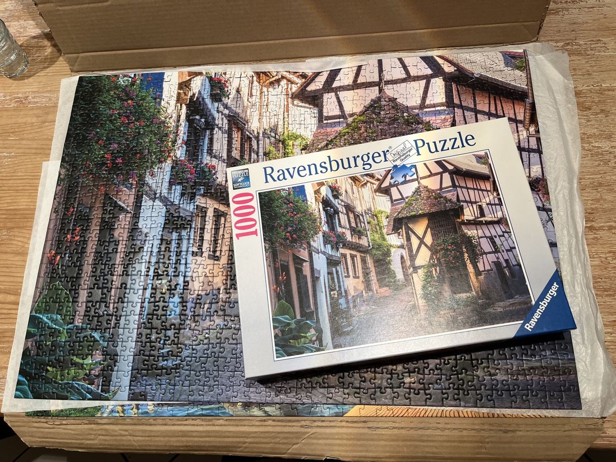 Ravensburger Puzzles: Ravensburger Puzzle 1000 Teile – Gebraucht aus Eschenbach SG von