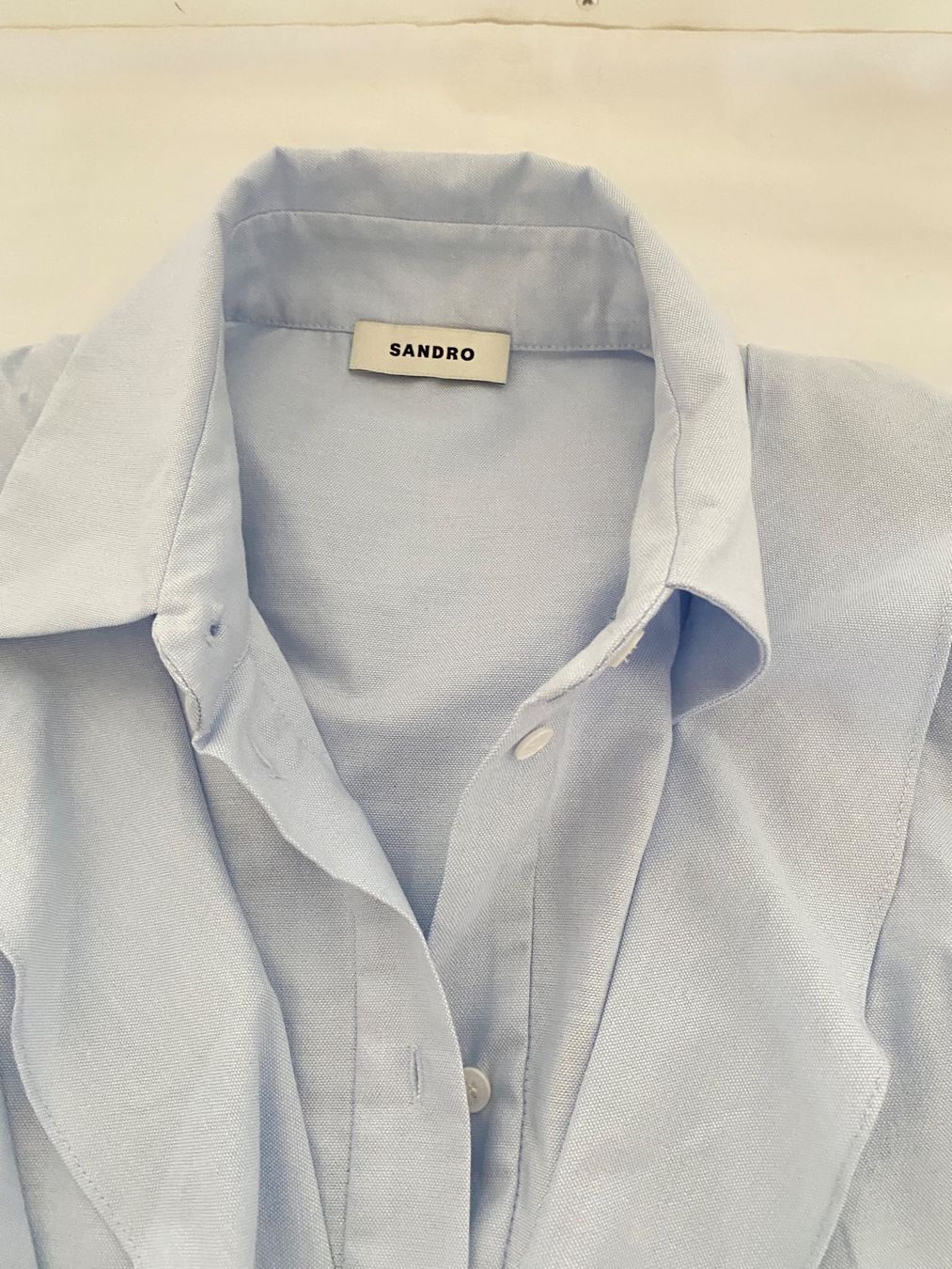 Sandro Chemisiers: SANDRO PARIS EINZIGARTIGE BLUSE – D'occasion à Zürich par Fashionparade 4