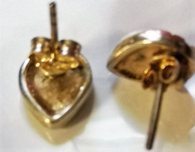 Orecchini pendenti & Orecchini a lobo: Ohrstecker Herz Silber  (OS10) – Nuovo (secondo la descrizione) da Lutzenberg venduto da Pinschi01 3