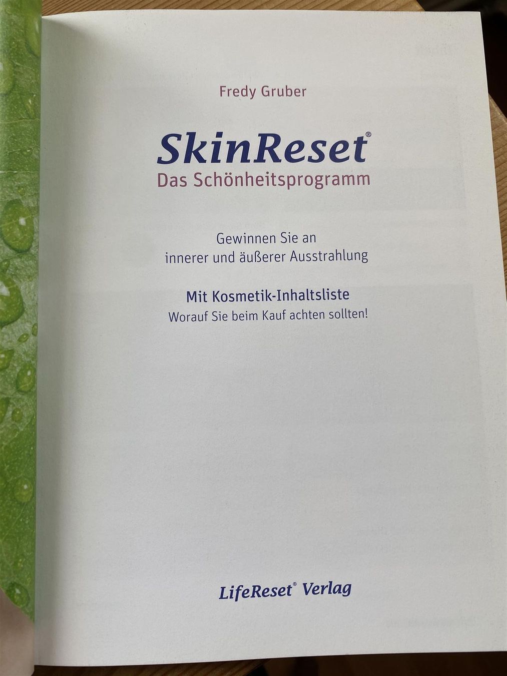 Bücher: Buch: Skin Reset/ Das Schönheitsprogram – Gebraucht aus St.Gallen von kingsamas 4