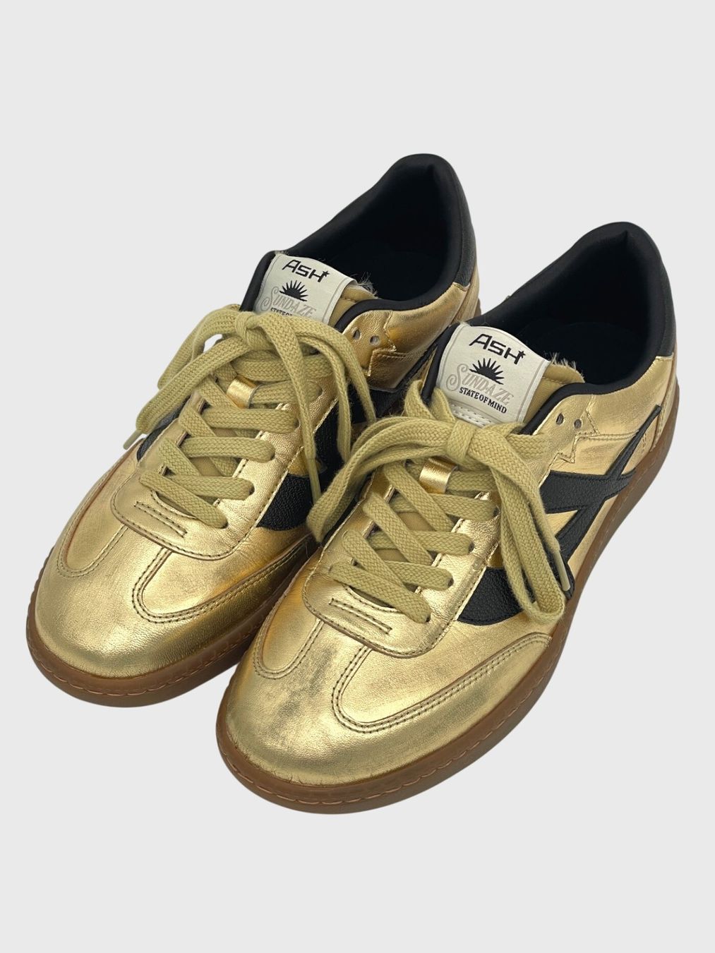 Ash Damenschuhe: Ash Sunset Low Top Sneaker EU 38 Metallic – Gebraucht aus Zürich von shoe_shop 2