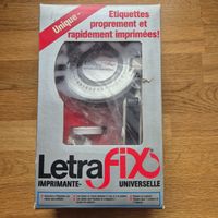 Étiqueteuse vintage LetraFix, neuve en boîte